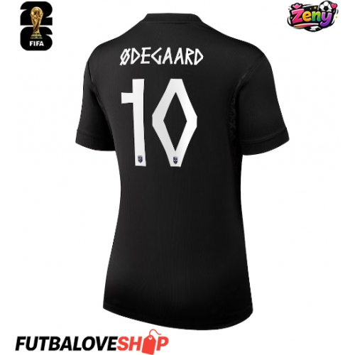 Dres Nórsko Martin Odegaard #10 Preč pre Ženy MS 2026 Krátky Rukáv